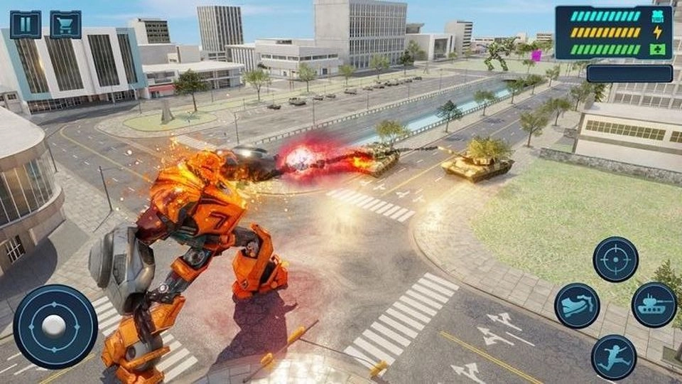 泰坦机甲巅峰对决游戏(4)