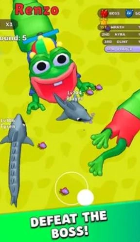 贪吃蛇冲刺3D对抗大战(2)