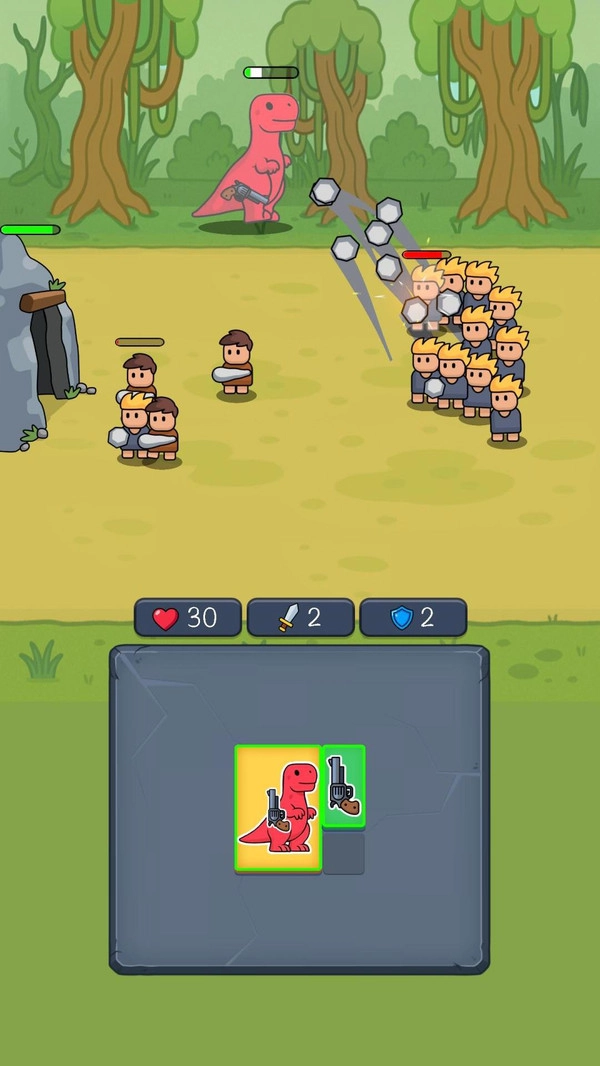 模拟恐龙合并战斗