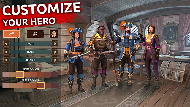 叛变海盗生存截图2