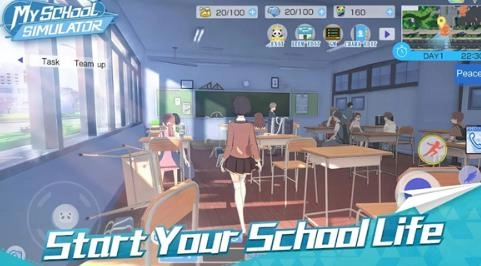 青春校园模拟器国际服(My School Simulator)