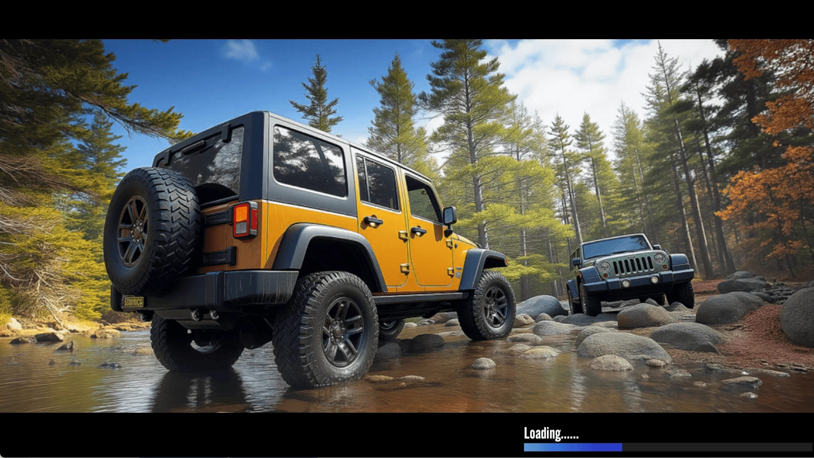 越野SUV吉普4x4驾驶