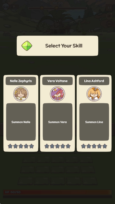 技能与防御游戏