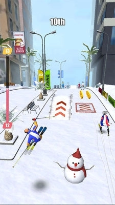 极限滑雪竞赛3D游戏 图3