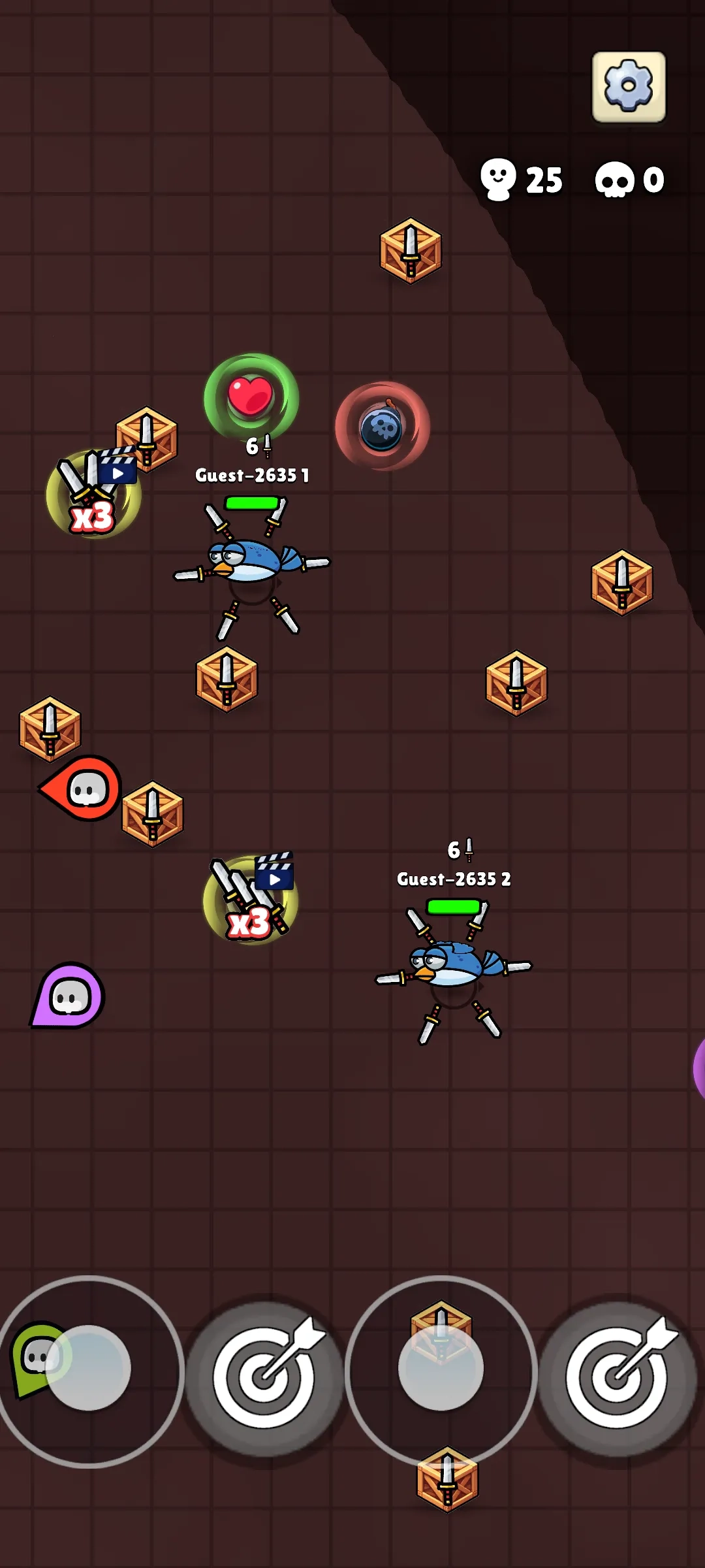 飞刀对决(飞刀战斗游戏)  安卓版截图2