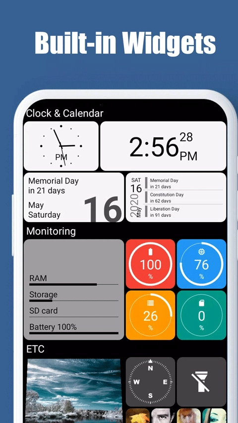 squarehome桌面启动器