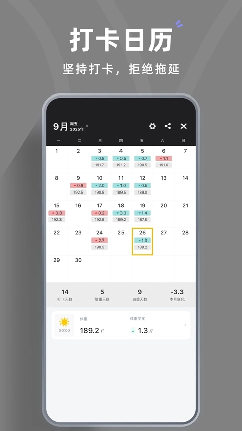 体重日记免费版图3