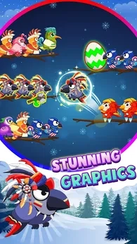 鸟类排序2颜色拼图