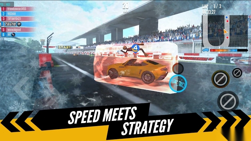 Nitro Smash终极街机赛车模拟器游戏图2