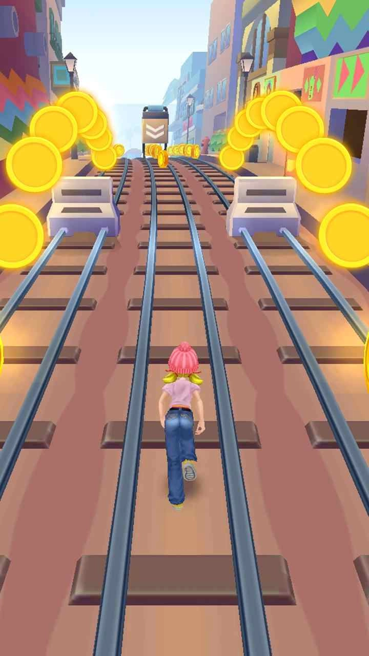 地铁3D冲刺游戏2
