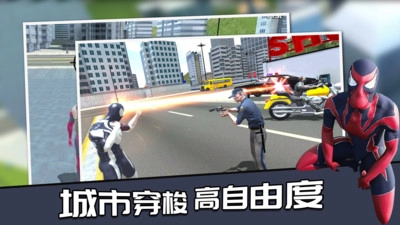 蜘蛛侠绳索英雄游戏(4)