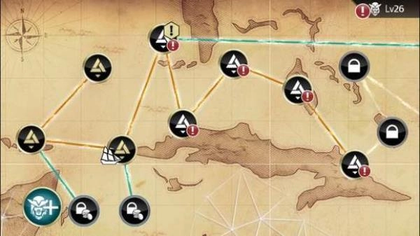 刺客信条海盗奇航最新版图3