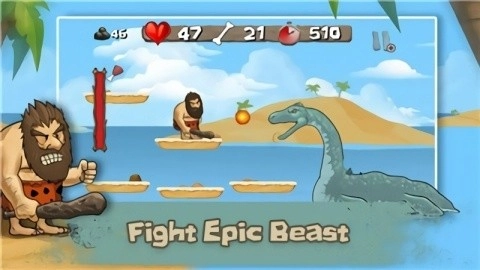 穴居人查克游戏(CavemanChuck)