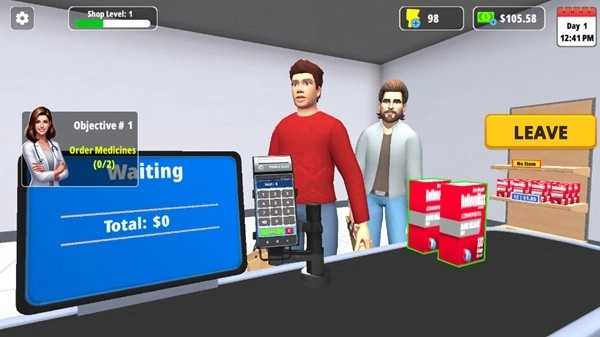 药房经理模拟器菜单(2)