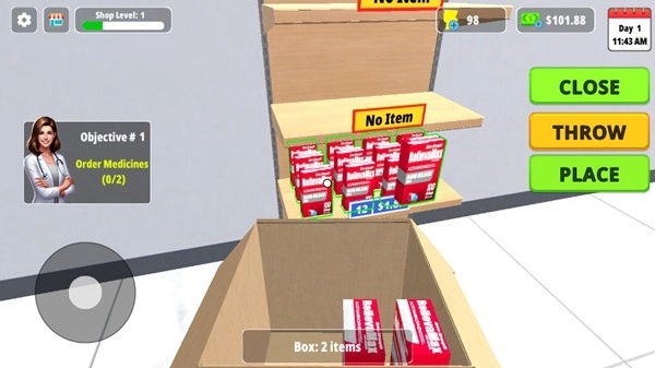 药房经理模拟器菜单(1)