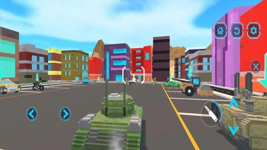 爆裂沙盒大战游戏