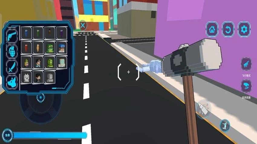 爆裂沙盒大战游戏