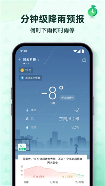 彩云天气免费版图2