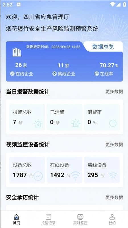 烟花爆竹风险监测预警管理系统软件