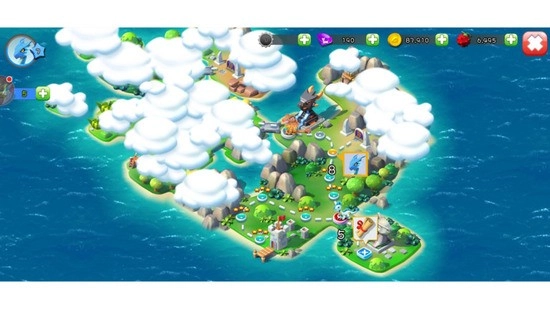 萌龙大乱斗修改版图2