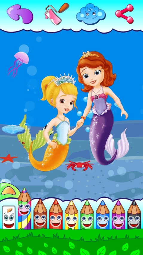 人鱼公主爱画画免费版图1