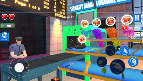 机场安检恶作剧