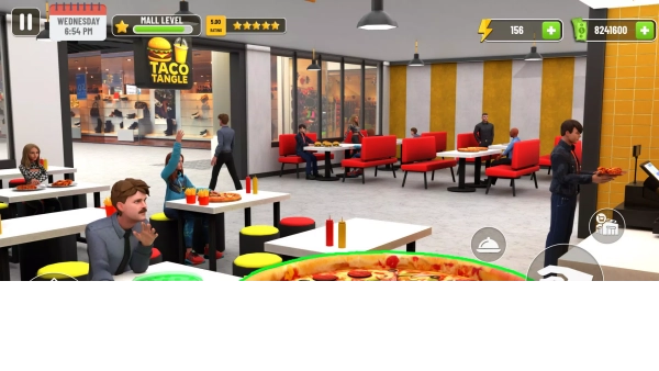 购物中心模拟3D图3