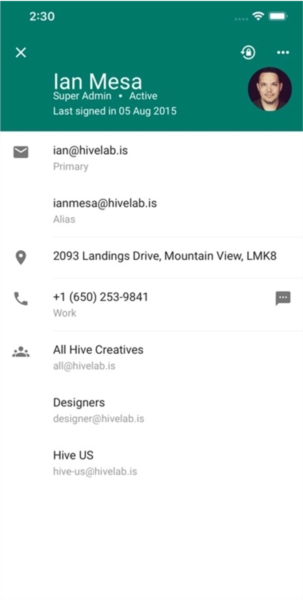 Google帐户管理程序手机最新版图2