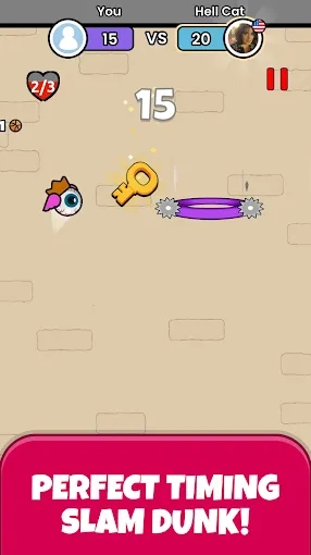 飞天扣篮(篮球休闲游戏)  手机版截图4