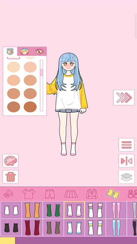 樱花下的美少女