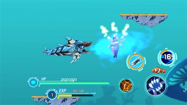 机器鲨鱼(菜单)