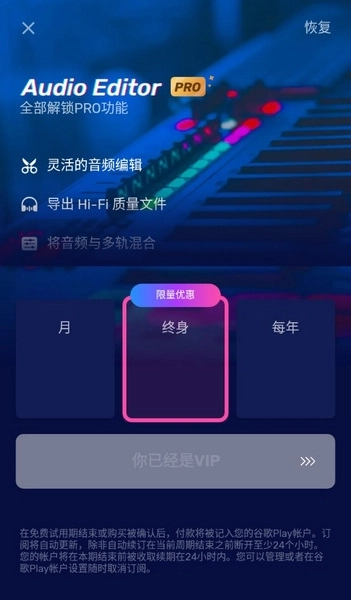 Audio Editor pro 汉化