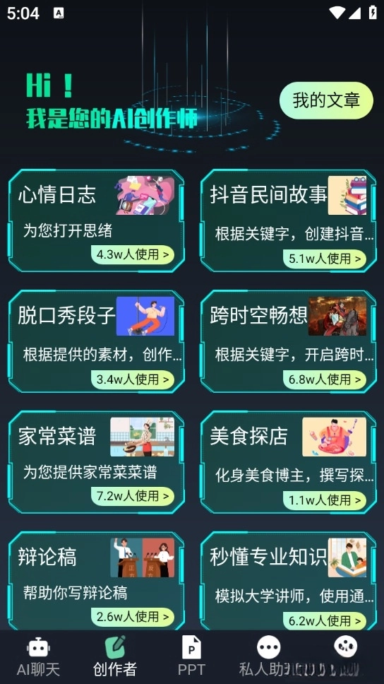 Chat人工智能生命体