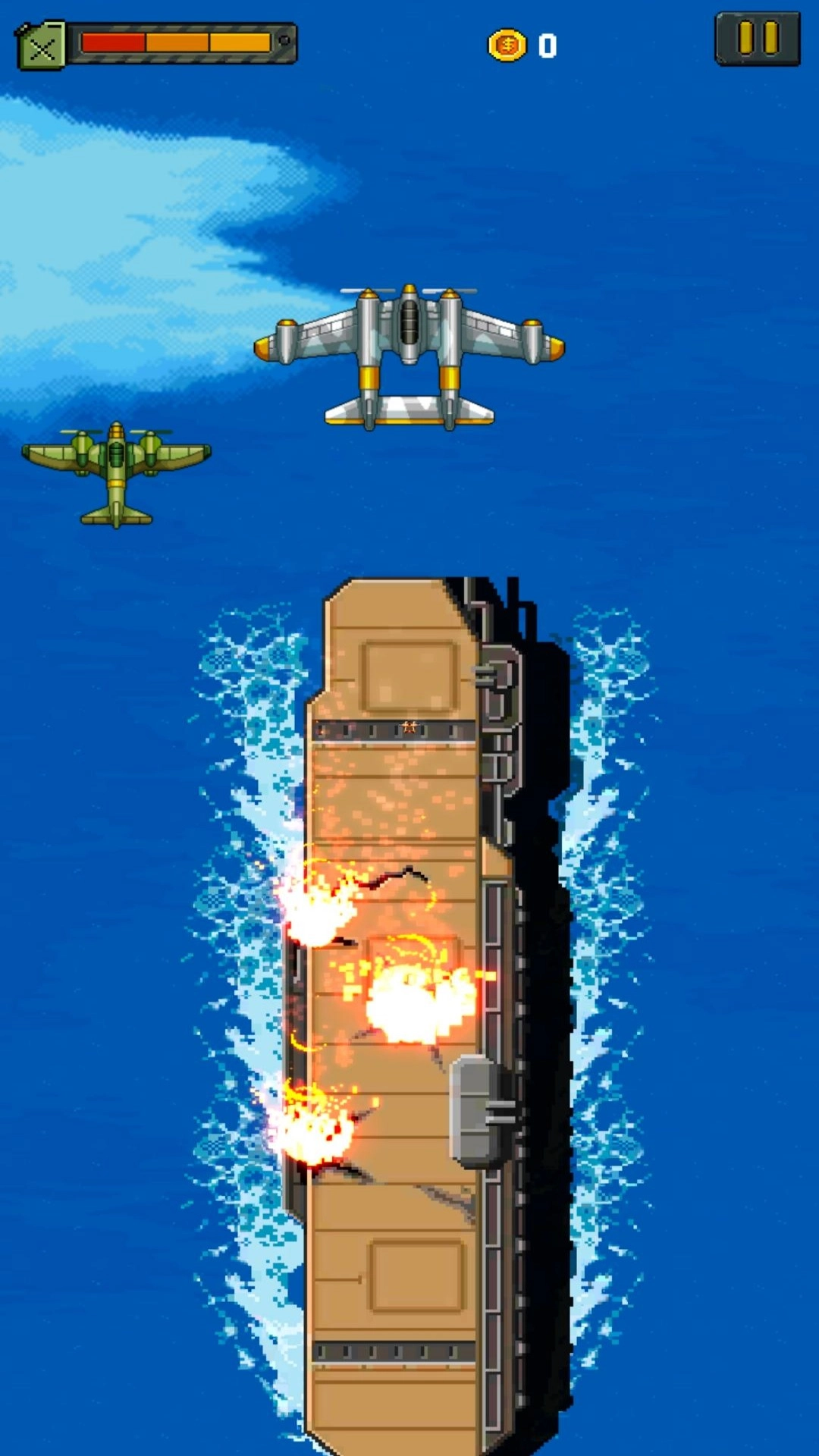 经典飞机射击战