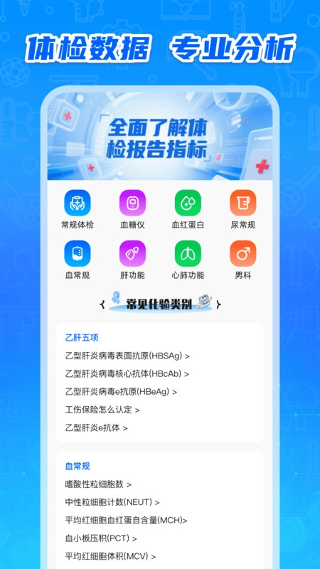 体检结果免费解读