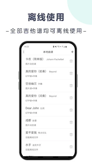 爽翻吉他谱免费原版图1