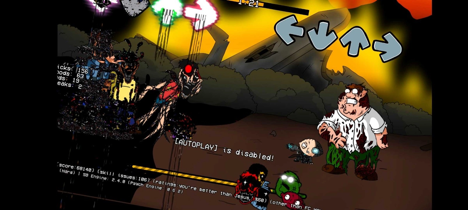 fnf曼德拉记录伪人天使模组手游无广告版图3