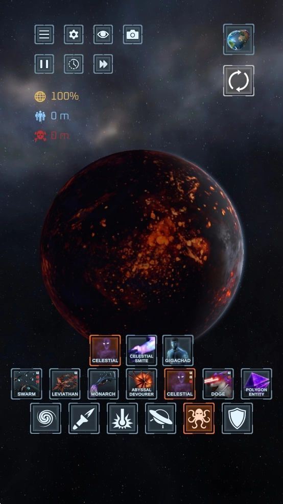 星球毁灭模拟器解锁全部武器版