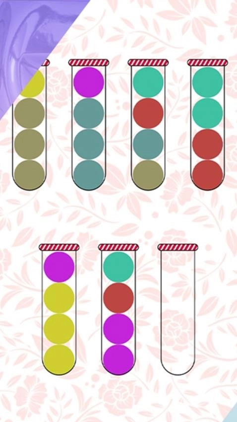 经典水排序游戏(1)