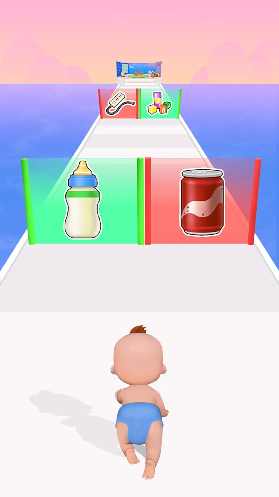 时尚女孩跑一跑图1