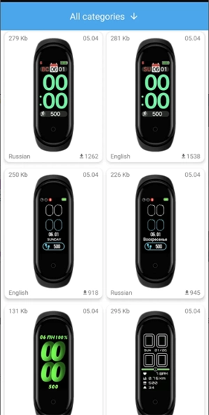 MiBand5手表faces最新版(4)