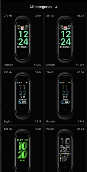 MiBand5手表faces最新版(3)