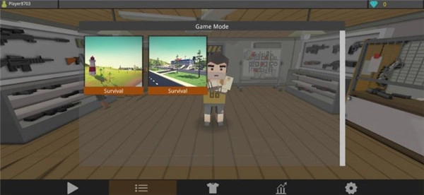 僵尸猎人像素生存菜单版