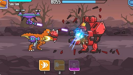 赛博恐龙霸王龙大战机器人图1