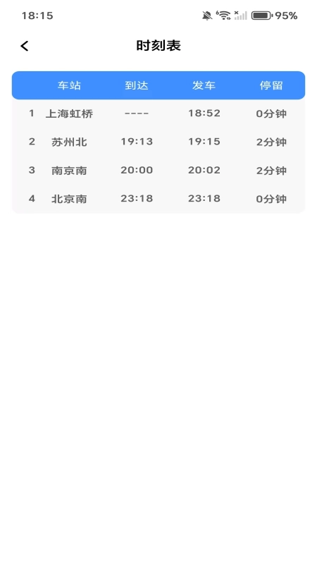 全国高铁火车票