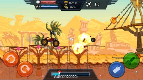 疯狂卡车挑战赛截图1