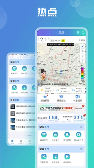 陕西气象云图-图1