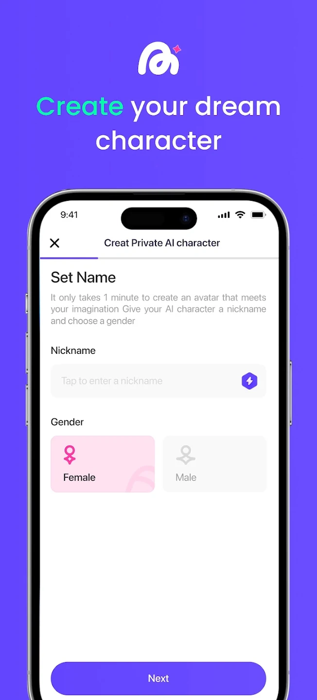 LoverAI聊天软件最新版图1
