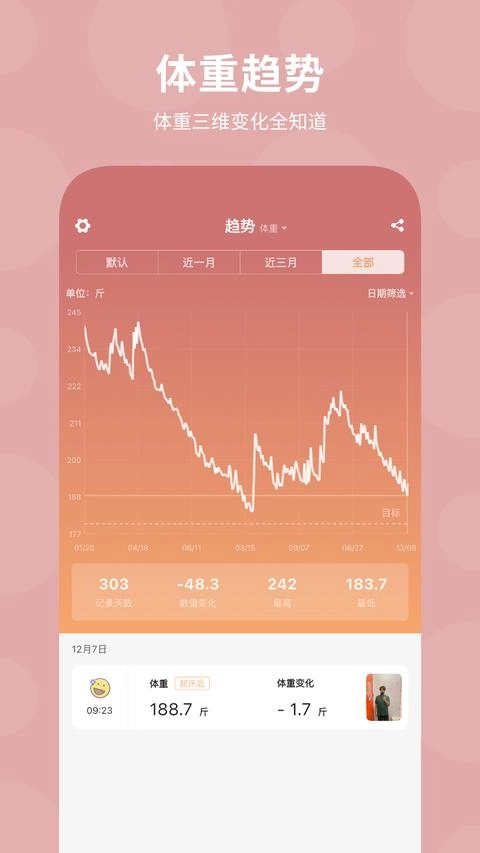 体重日记最新免费版图1