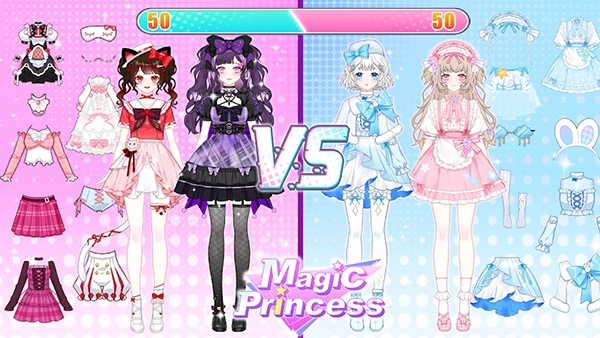魔法公主的换装日记游戏